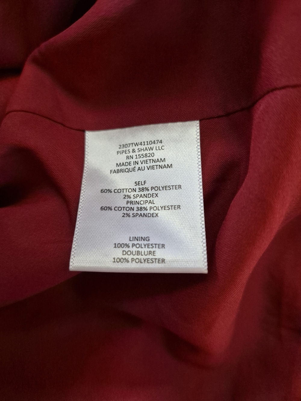 Veronica Beard Bentley Blazer Nantucket Red Tweed Cropped Military Button - 6 - Picture 15 of 15